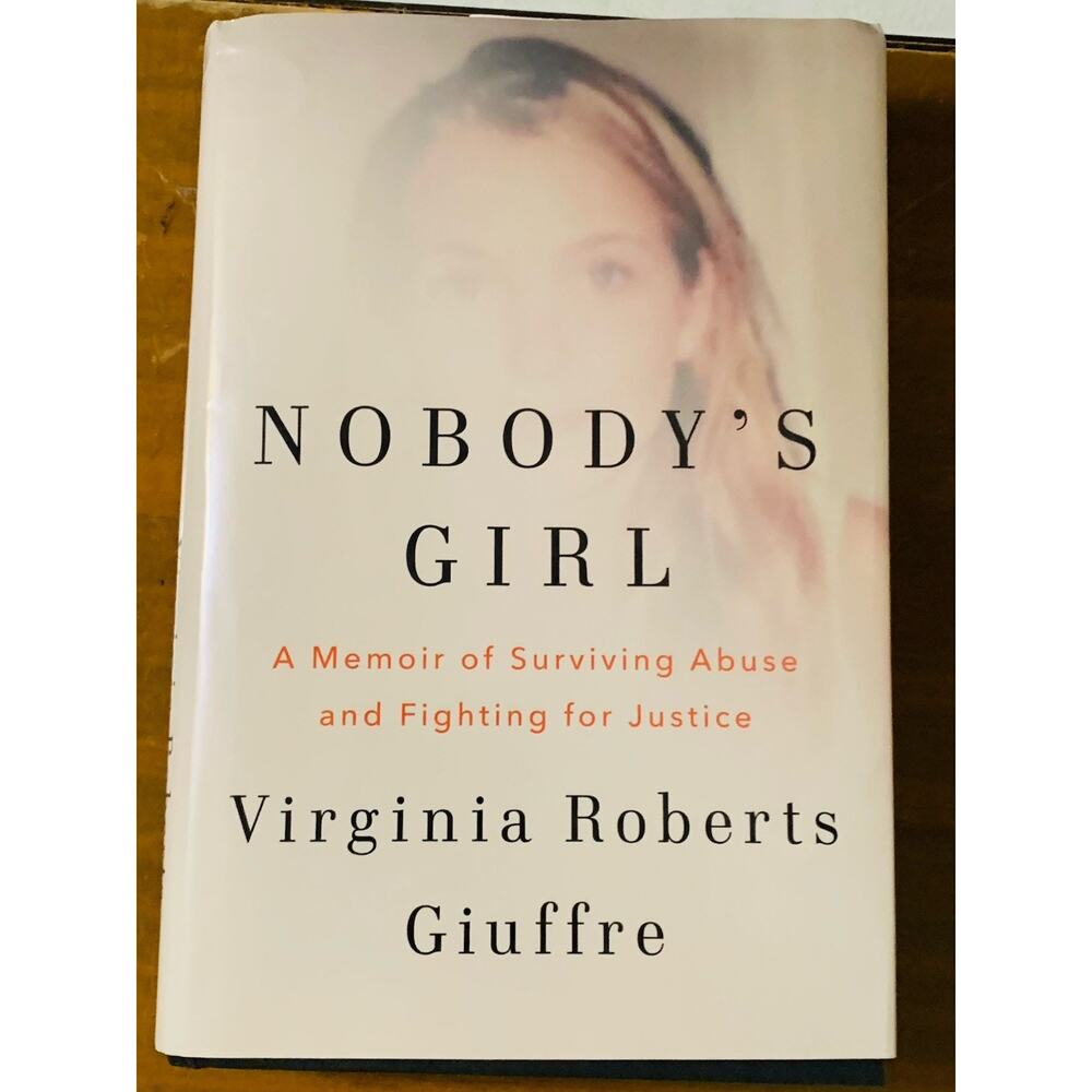 Nobody's Girl by Virginia Roberts Giuffre Hardcover Memoir 2025